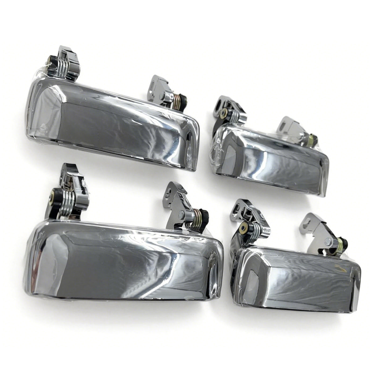 1998-2011 Ford Ranger XL Door Handle Covers Left Right Side Trim Chrome ABS