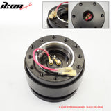 Universal JDM Racing Steering Wheel Quick Release Sanp Off Aluminum