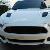 OE Style Black Front Hood Vent for Ford Mustang GT 2015-2017 PP