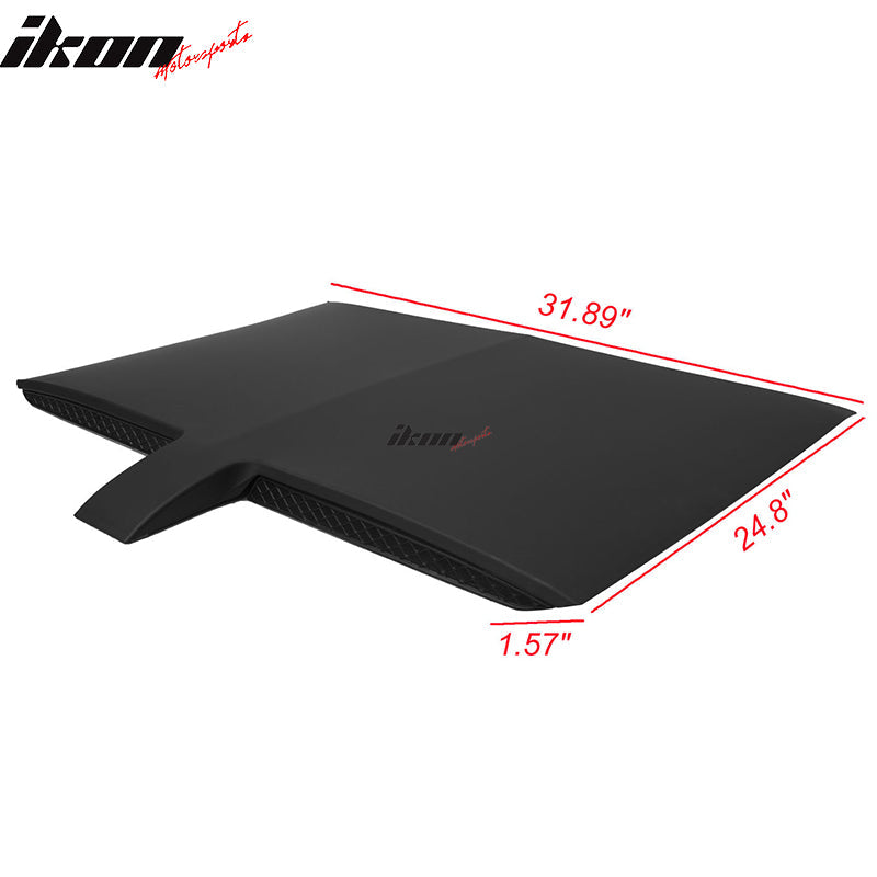 2015-2017 Ford Mustang M Type Black Air Hood Vent Scoop PP