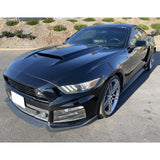 2015-2017 Ford Mustang Single GT Style Hood Scoop ABS