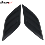 2016-2020 Honda Civic V3 Unpainted Air Flow Hood Vent Scoop ABS