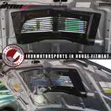 2003-2007 Mitsubishi Evo 8 9 Hood Scoop Vent Carbon Fiber