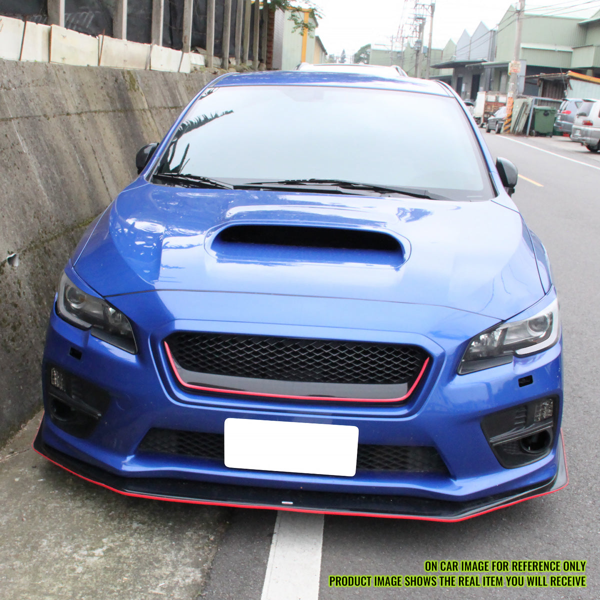 2015-2021 Subaru WRX D Style Matte Black Front Hood Bonnet Cover