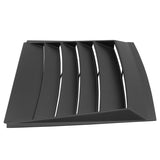 Fits Universal URAS Style Air Flow Hood Vent Cover Primer Black ABS