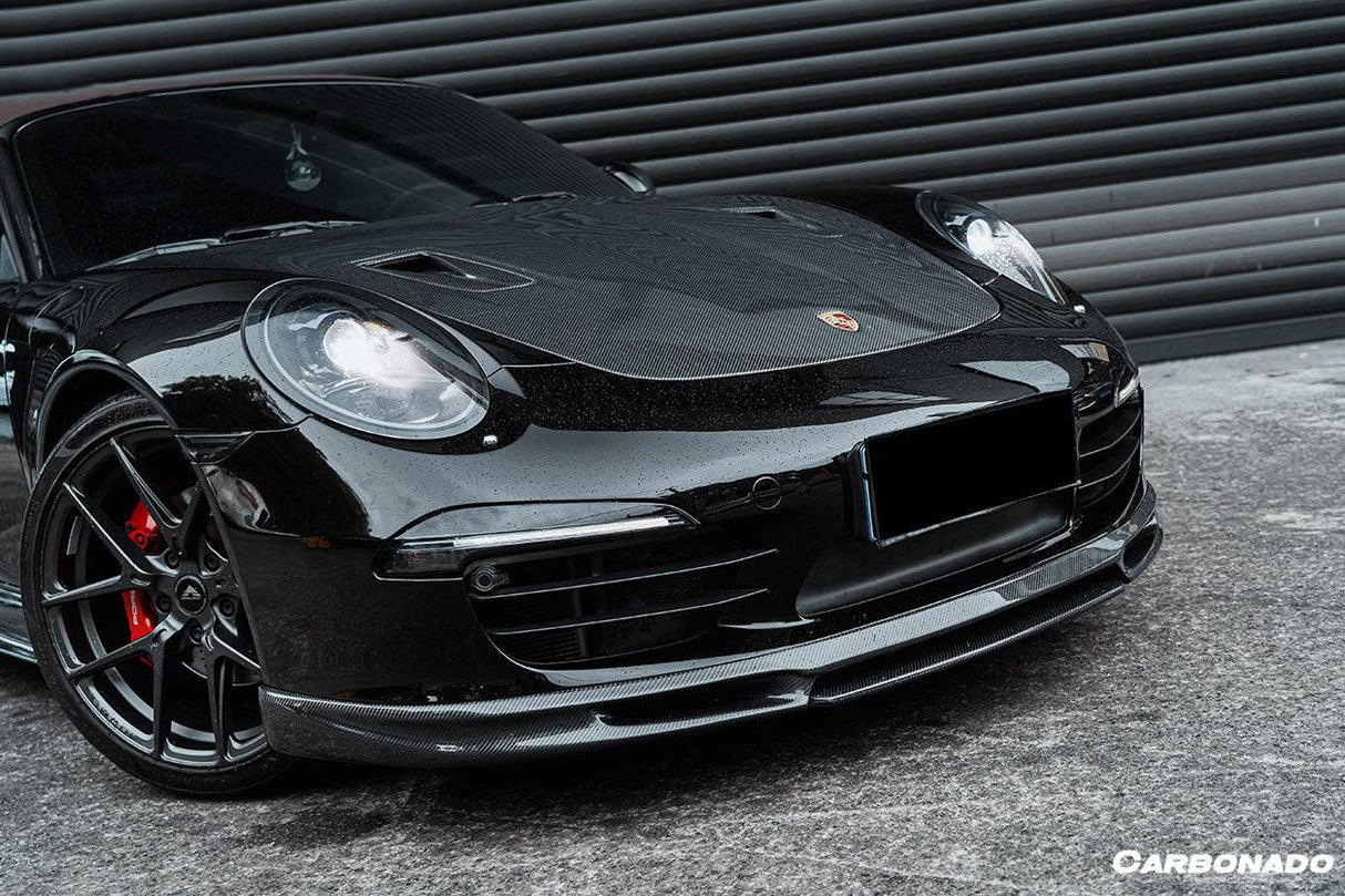 2013-2019 Porsche 991 Carrera Targa S 4 4s GT3 Convert GT2RS Style Carbon Fiber Hood