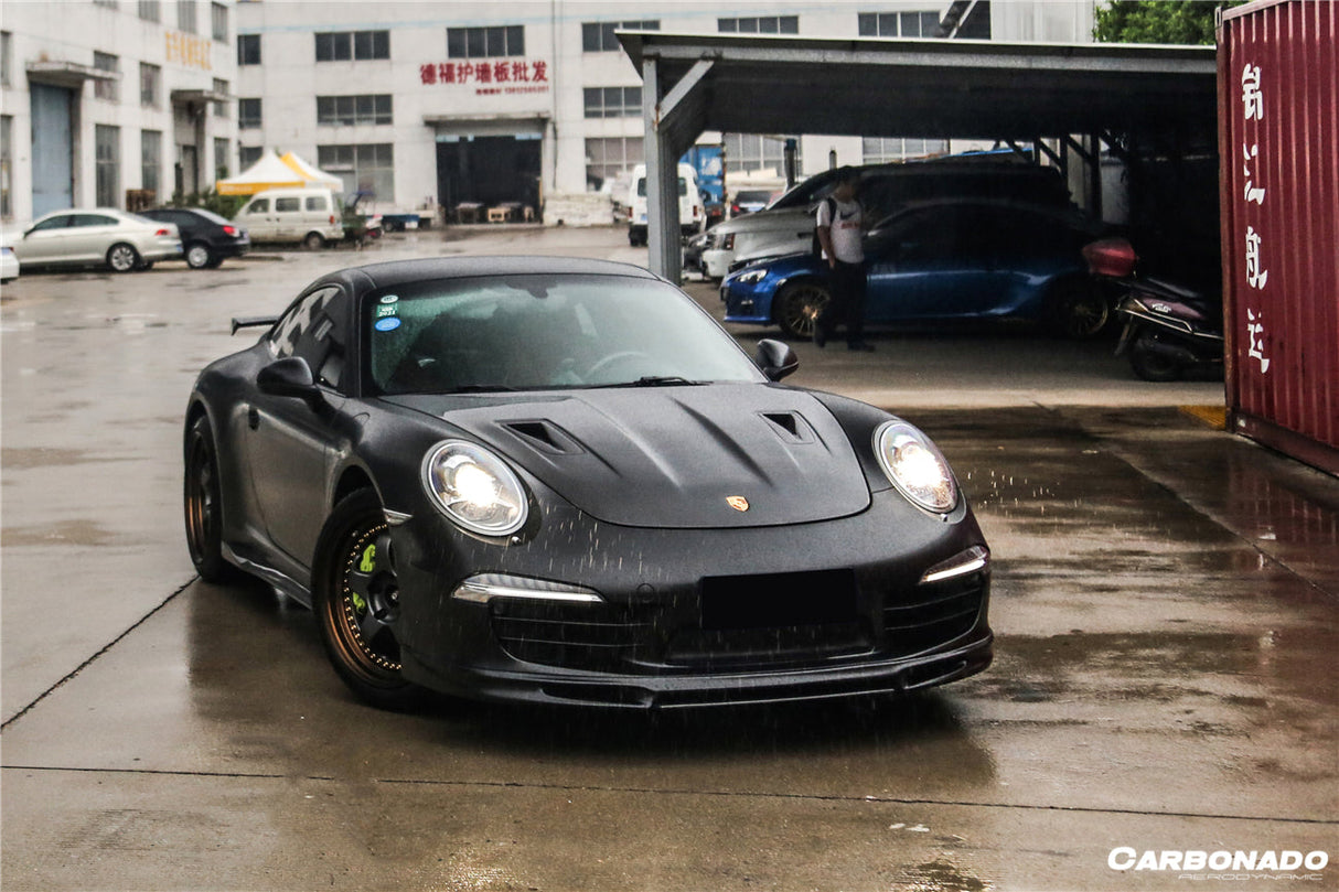 2013-2019 Porsche 991 Carrera Targa S 4 4s GT3 Convert GT2RS Style Carbon Fiber Hood