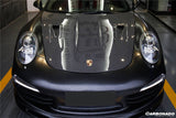 2013-2019 Porsche 991 Carrera Targa S 4 4s GT3 Convert GT2RS Style Carbon Fiber Hood