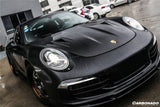 2013-2019 Porsche 991 Carrera Targa S 4 4s GT3 Convert GT2RS Style Carbon Fiber Hood