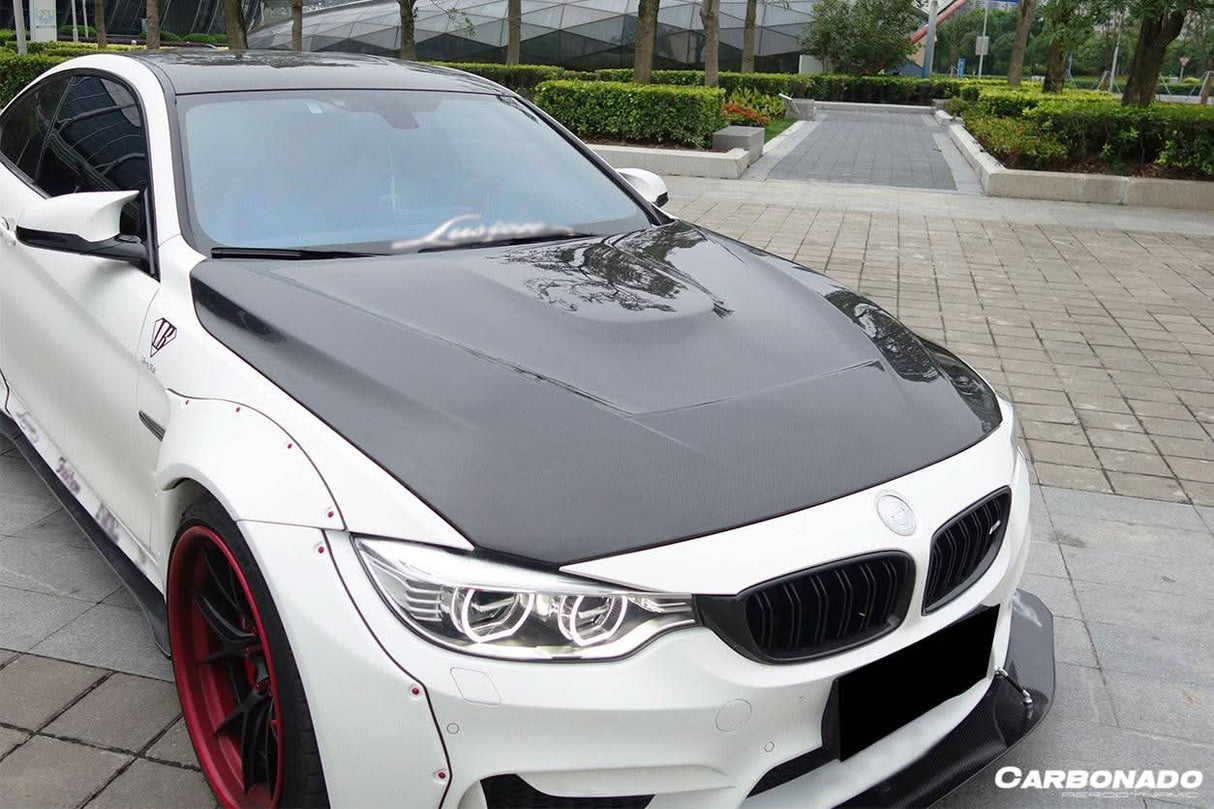 2014-2020 BMW F80 M3 | F82 M4 GTS Design Carbon Fiber Hood