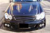 2003-2008 Mercedes Benz W209 CLK  W203 C55 AMG WI Style Hood Bonnet