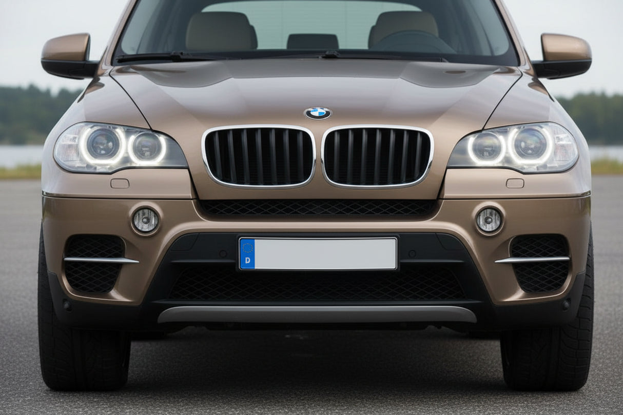 Ultra Bright DTM U-Style LED Angel Eyes Halo Ring Kit for BMW X5 E53 & E70 (2000–2013)