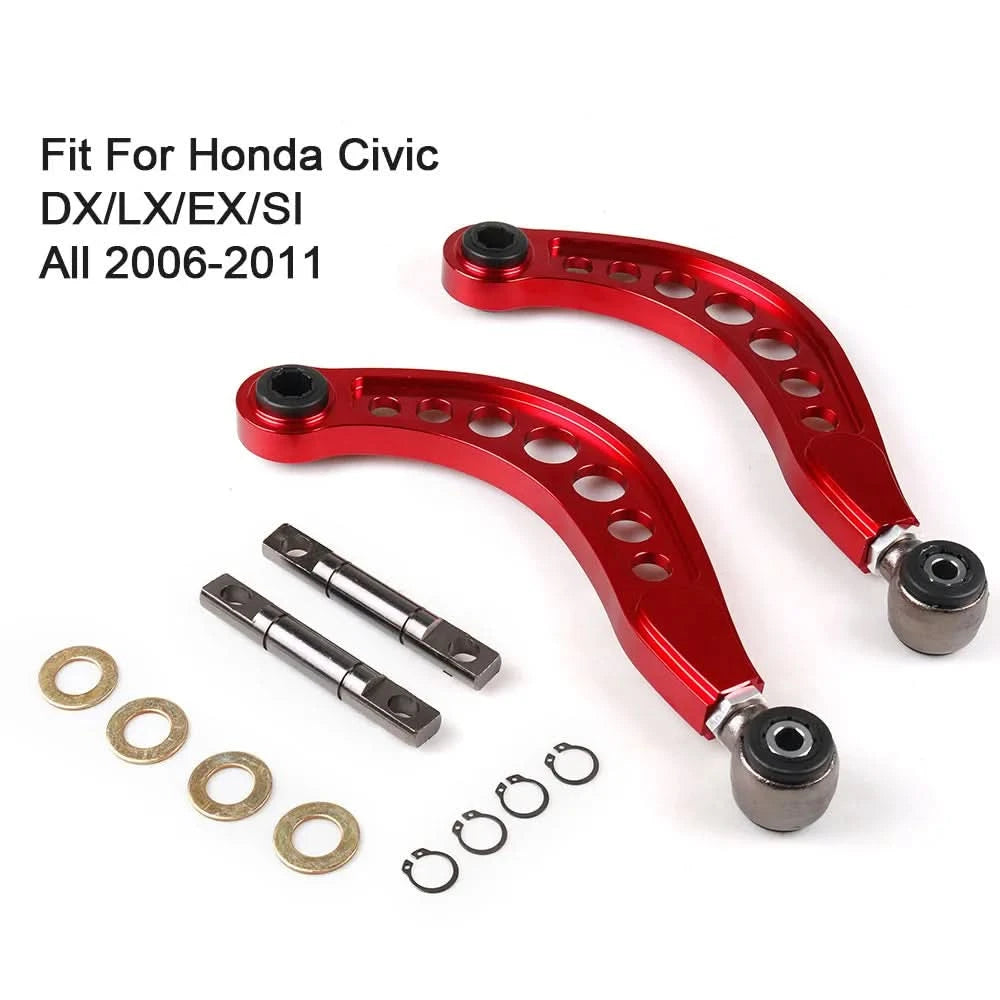 Aluminum Rear Camber Arm Kit – Honda Civic (2006–2011) Adjustable Lower Control Arms
