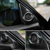 Carbon Fiber Grain A-Pillar Speaker Cover Trim for Honda Civic Sedan (2016–2019) | Front Door Interior Upgrade – 2PC Set