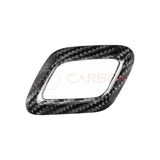 Shift Knob Chrome Trim Delete Carbon Fiber Cover For F150 2015-2020
