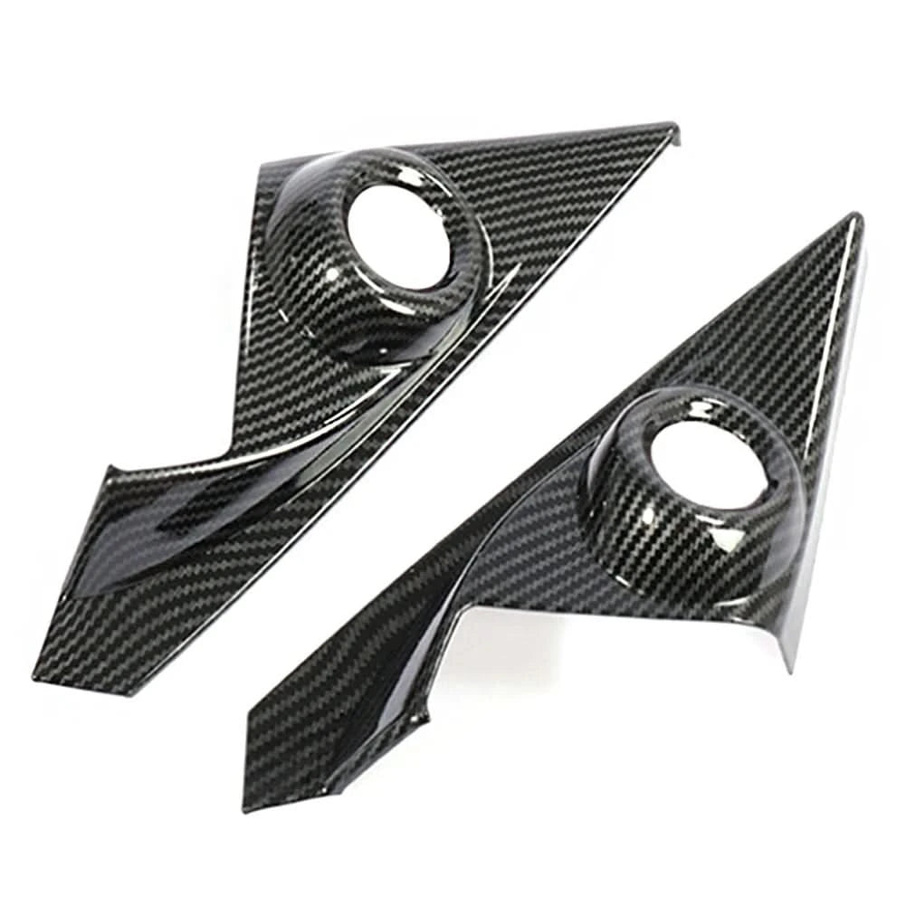 Carbon Fiber Grain A-Pillar Speaker Cover Trim for Honda Civic Sedan (2016–2019) | Front Door Interior Upgrade – 2PC Set