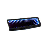 LED Ambient Interior Rearview Mirror – Wide View Flat Mirror Upgrade for Enhanced Cabin Style