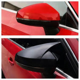 Carbon Fiber Pattern or Gloss Black Rearview Mirror Covers for Audi A3 / S3 / RS3 8V (2013–2019)