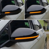 LED Dynamic Turn Signal Side Mirror Indicator Lights for VW Golf 7 / 7.5 GTI R Jetta MK7 Touran | Sequential Flowing Blinker Upgrade