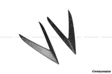 2015-2019 Lamborghini Huracan LP610 RZS Style Carbon Fiber Side Skirts Vent Canards