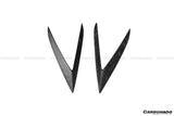 2015-2019 Lamborghini Huracan LP610 RZS Style Carbon Fiber Side Skirts Vent Canards