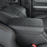 2021-2025 Ford Bronco 2/4 Door Black TPE Center Console Armrest Cover