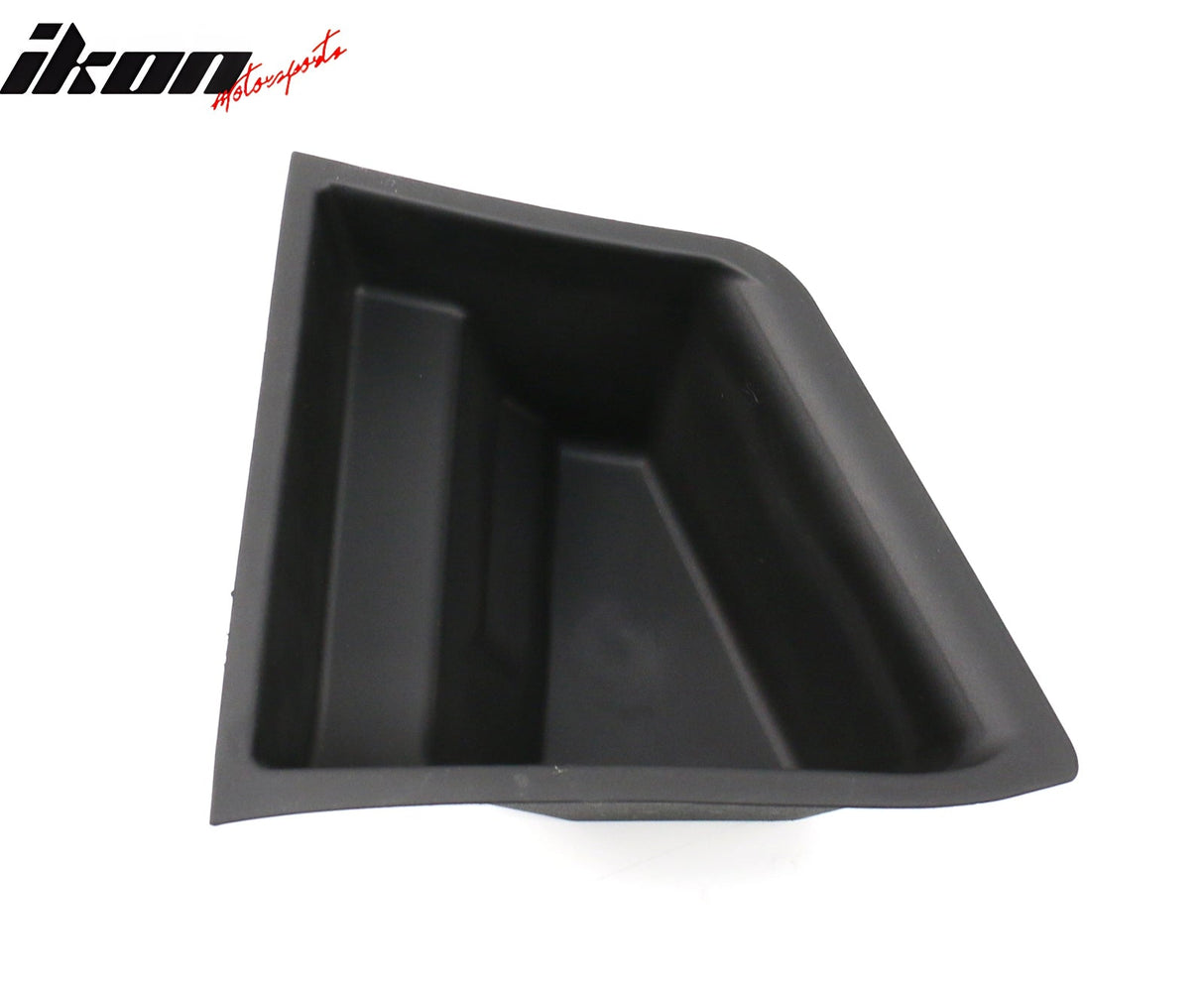2020-2023 Tesla Model 3 Black Rear Left Side Storage Box TPE ABS 2PCS