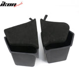 2020-2023 Tesla Model Y Black Rear Left Right Storage Box TPE ABS 4PCS