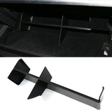2022-2024 Tesla Model Y Black Glove Compartment Storage Organizer PP