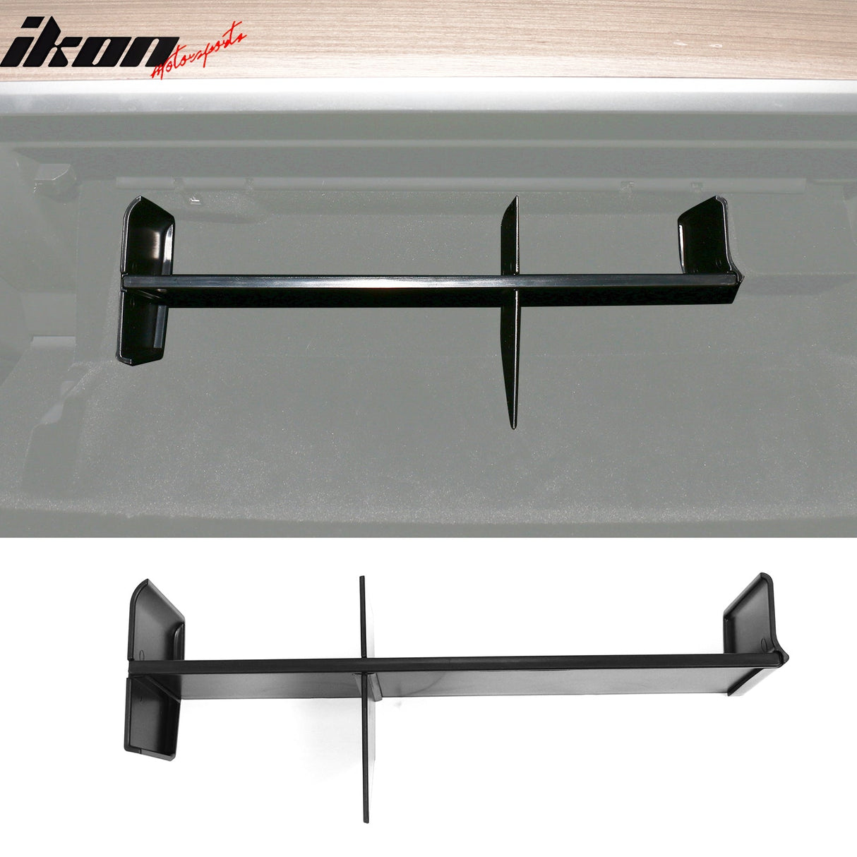 2022-2024 Tesla Model Y Black Glove Compartment Storage Organizer PP