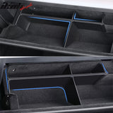 2022-2024 Tesla Model Y Black Glove Compartment Storage Organizer PP