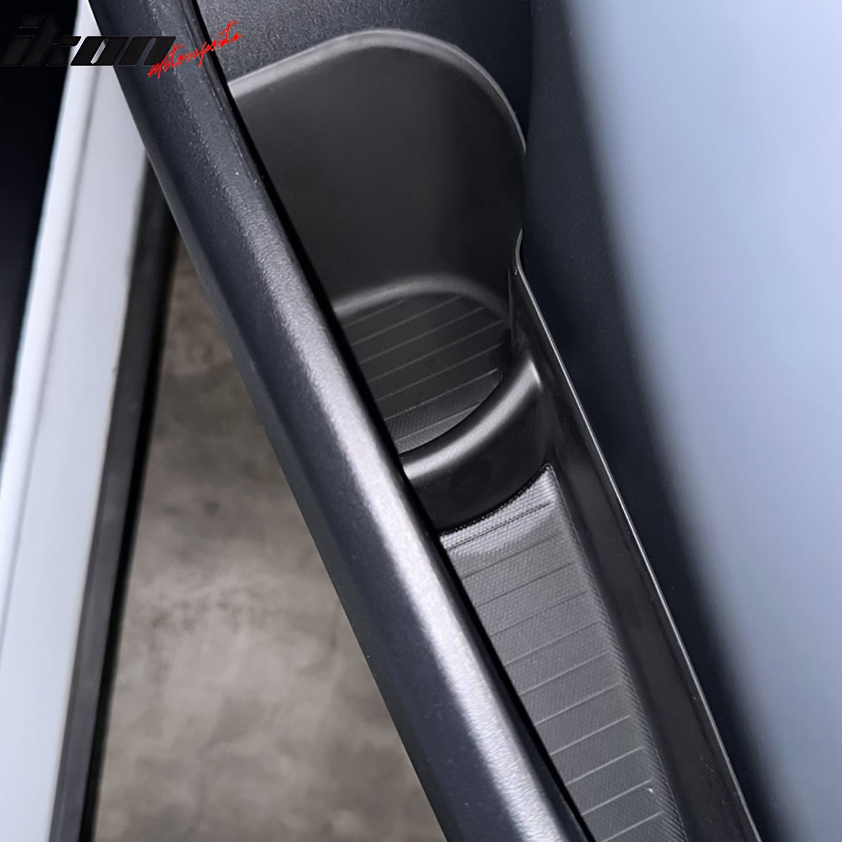 2020-2023 Tesla Model Y Black Door Side Storage Box Injection TPE 4PCS