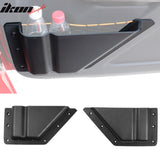 2021-2025 Ford Bronco 2/4 Dr Black Front Door Storage Box TPE+ABS 2PCS