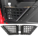 2021-2025 Ford Bronco 2/4 Door Black Front Door Storage Box ABS 2PCS