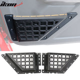 2021-2025 Ford Bronco 2/4 Door Black Front Door Storage Box ABS 2PCS