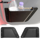 2021-2025 Ford Bronco 4-Door Black Rear Door Storage Box TPE+ABS 2PCS