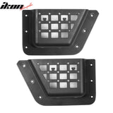 2021-2025 Ford Bronco 4 Door Black Rear Door Storage Box ABS 2PCS