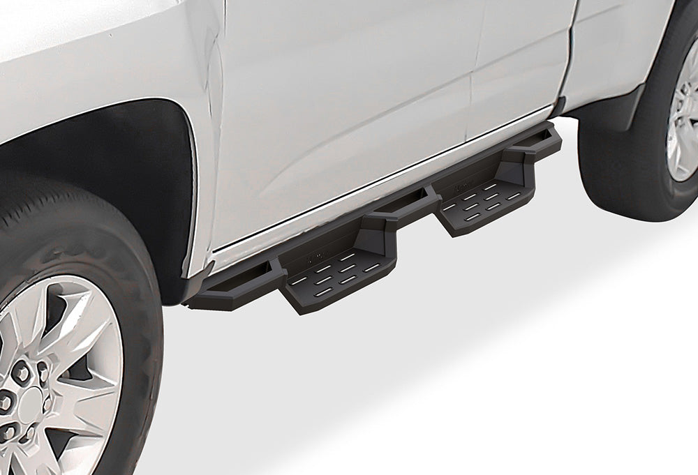 Stainless Steel Both Sides Nerf Bar ST 2015-2022 Chevrolet Colorado Extended Cab\ 2015-2022 GMC Canyon Extended Cab IA03NAI8B