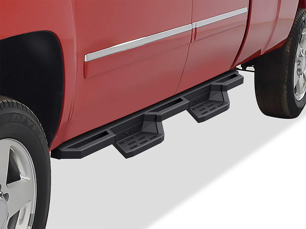 Stainless Steel Both Sides Nerf Bar ST 2001-2007 Chevy/GMC Silverado/Sierra "Classic" 1500/1500HD/2500/2500HD/3500 Crew Cab IA03NJJ1B