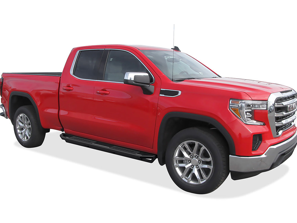 Stainless Steel Both Sides Truck Armor Chevy Silverado 1500\Chevy Silverado 2500\Chevy Silverado 3500\GMC Sierra 1500\GMC Sierra 2500\GMC Sierra 3500 IA03SBI5B