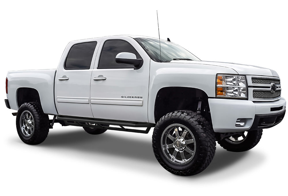 Stainless Steel Both Sides Truck Armor 2001-2007 Chevy/GMC Silverado/Sierra "Classic" 1500/1500HD/2500/2500HD/3500 Crew Cab / IA03SJJ1B