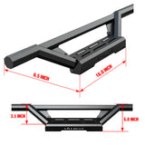 Stainless Steel with 6061 Aluminum Step Pad Both Sides Nerf Bar M3 2005-2020 Chevy Suburban (Excl. Z71 & Hybrid)\ 2005- 2020 GMC Yukon XL (Excl. Z71 & Hybrid)\ 2003-2013 Chevy Avalanche (Without Cladding) IA03WJB2B