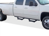 Stainless Steel with 6061 Aluminum Step Pad Both Sides Nerf Bar M3 2001-2007 Chevy/GMC Silverado/Sierra "Classic" 1500/1500HD/2500/2500HD/3500 Crew Cab IA03WJJ1B