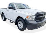 Stainless Steel with 6061 Aluminum Step Pad Both Sides Nerf Bar M3 2009-2018 Dodge Ram 1500 Regular Cab (Incl. 2019-2024 Ram 1500 Classic)\ 2010-2026 Dodge Ram 2500/3500/4500/5500 Regular Cab\ (Exclude Chassis Cab Diesel Models) IA04WAG8B