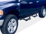Stainless Steel with 6061 Aluminum Step Pad Both Sides Nerf Bar M3 2002-2008 Dodge Ram 1500 Quad Cab\ 2003-2009 Dodge Ram 2500/3500 Quad Cab IA04WJJ2B