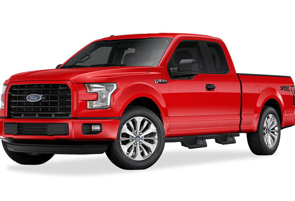 Stainless Steel Both Sides Nerf Bar ST 2015-2026 Ford F-150 Super Cab\ 2017-2026 Ford F-250/F-350/F-450/F-550 Super Duty Super Cab IA06NAH8B
