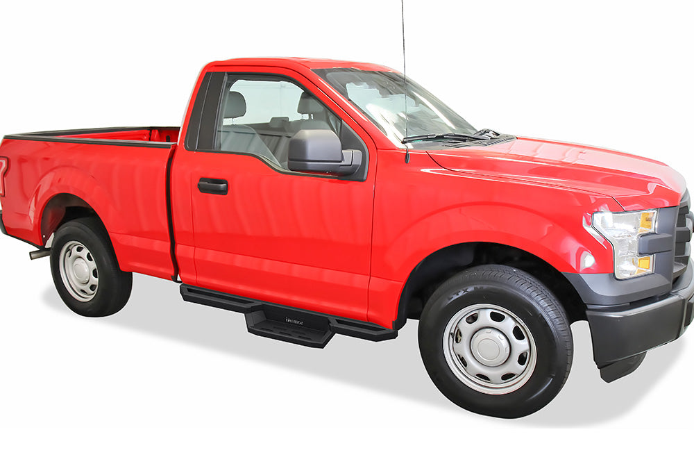 Stainless Steel Both Sides Nerf Bar ST 2015-2026 Ford F-150 Regular Cab (Excl. 2022-2026 F-150 Lighting EV)\ 2017-2026 Ford F-250/F-350/F-450/F-550 Super Duty Regular Cab IA06NAH9B