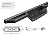 Stainless Steel Both Sides Nerf Bar ST 2007-2014 Ford Edge \2007-2015 Lincoln MKX\ (Excl. Sport & EcoBoost Model\ Will not work on vehicles equipped with power retracting boards) IA06NIB6B