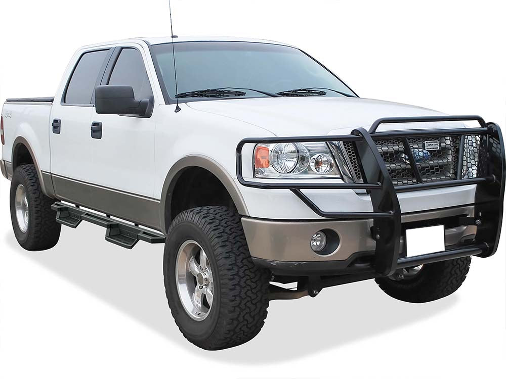 Stainless Steel Both Sides Nerf Bar ST 2004-2008 Ford F-150 SuperCrew Cab (Excl. 04 Heritage Edition) IA06NJD4B