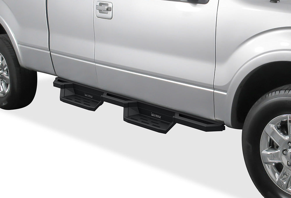 Stainless Steel Both Sides Nerf Bar ST 1999-2016 Ford F-250/F-350/F-450/F-550 Super Duty Super Cab IA06NJJ3B